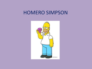 HOMERO SIMPSON 