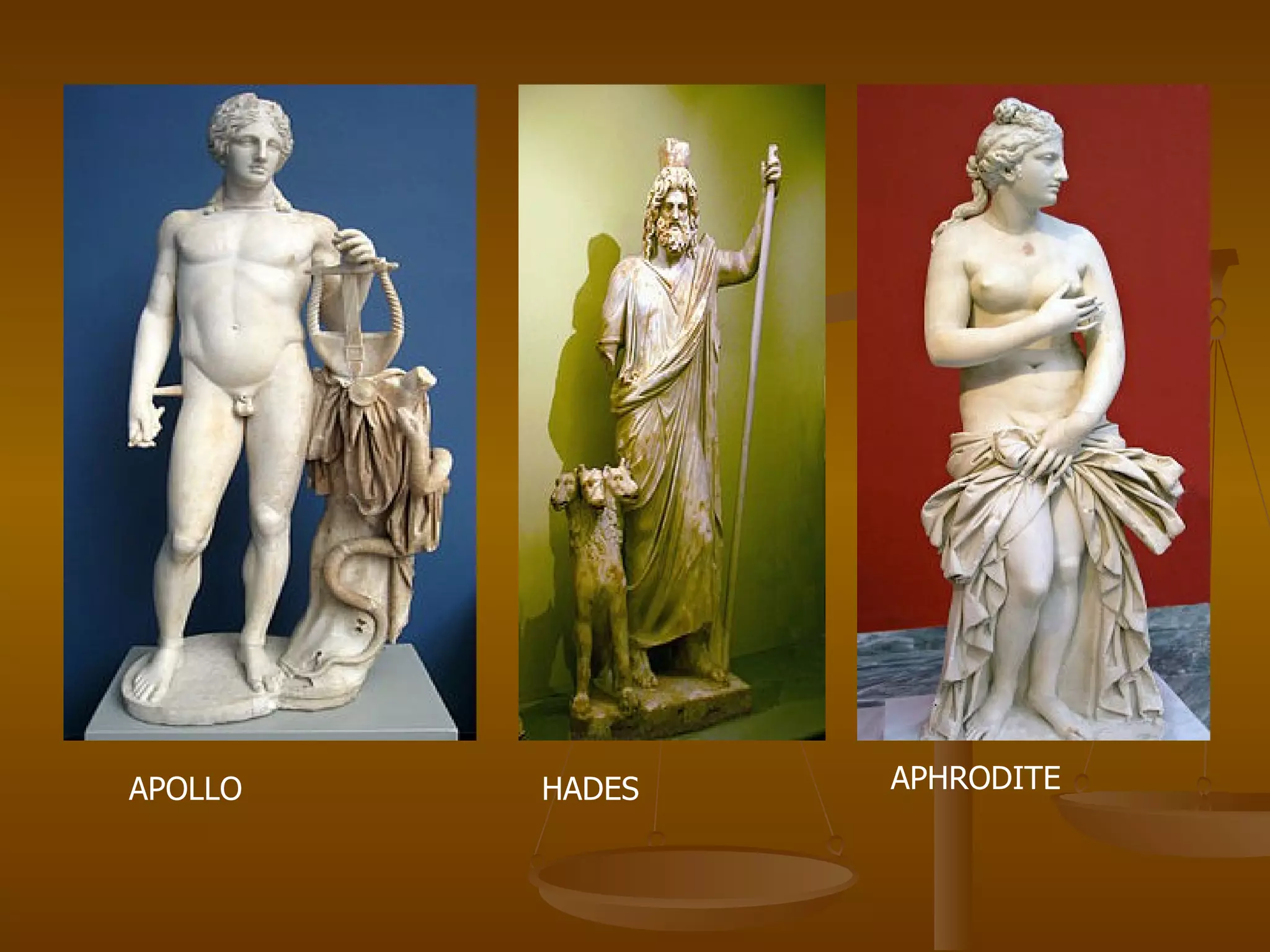 APOLLO HADES APHRODITE 