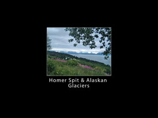Homer Spit & Alask an
      Glaciers
 