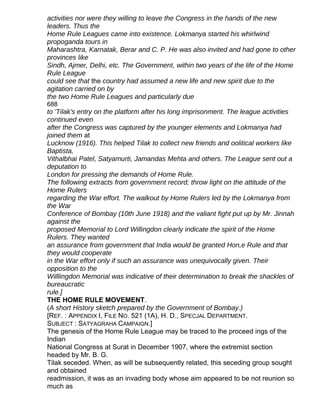 Home rule league by Dr. Dur Muhammad Pathan | DOC