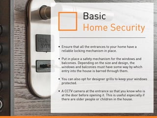 Things To Keep In Mind To Keep Your Home Safe! | PPT