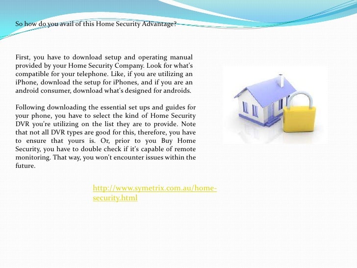 Home Security Ppt 0511 Home Security Ppt 0511