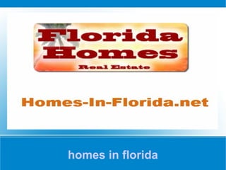 homes in florida 