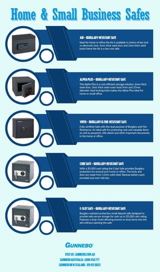 Home and Small Business Safes