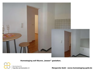 Homestaging soll Räume „besser“ gestalten. 