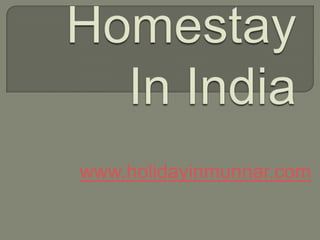 Homestay In India www.holidayinmunnar.com 