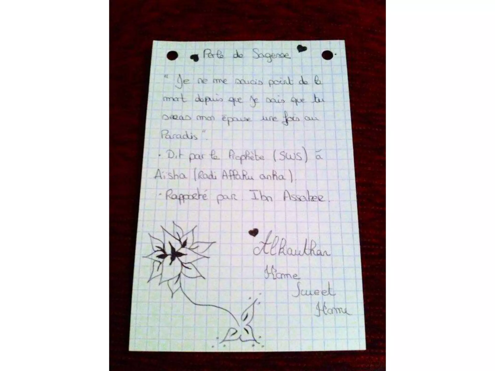 Séminaire "Home sweet home"