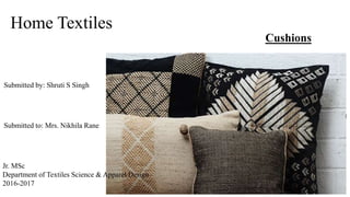 shruti throws and cushions