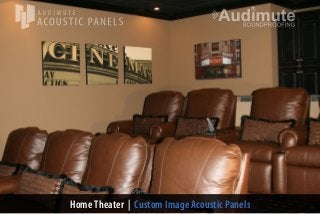 Home Theater | Custom Image Acoustic Panels
 