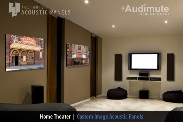 Home Theater | Custom Image Acoustic Panels
