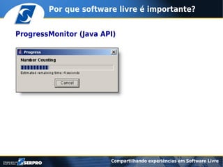 Compartilhando experiências em software livre
