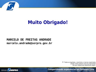 Compartilhando experiências em software livre