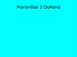 Maravillas 3 Doñana 