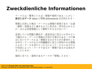 Zweckdienliche Informationen 