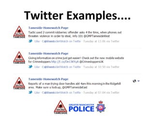 Home Watch schemes and social media