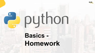 Homework - Python.pdf