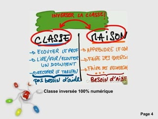 Page 4
Classe inversée 100% numérique
 