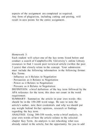 Homework 1 each student will select one of the key terms liste | PDF