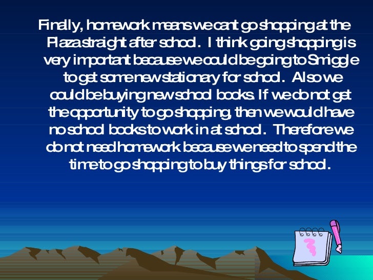 Why is homework important picture