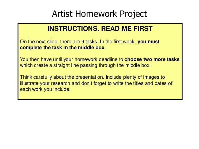 Homework research