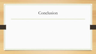 Conclusion
 