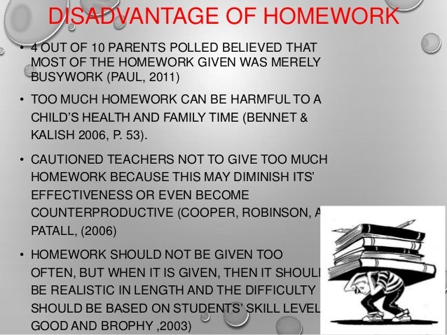 Is homework harmful or helpful pros and cons