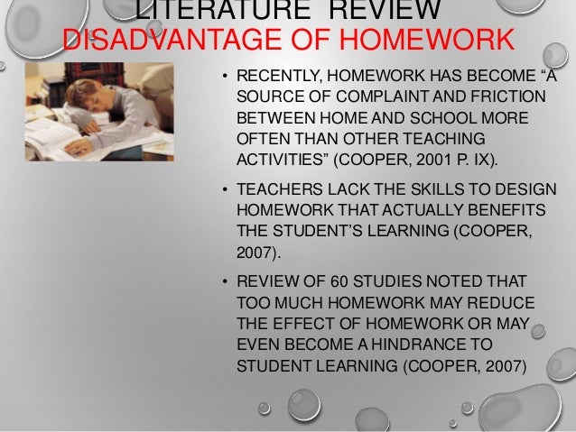 Advantages And Disadvantages Of Doing Homework : Why Kids Shouldn't ...