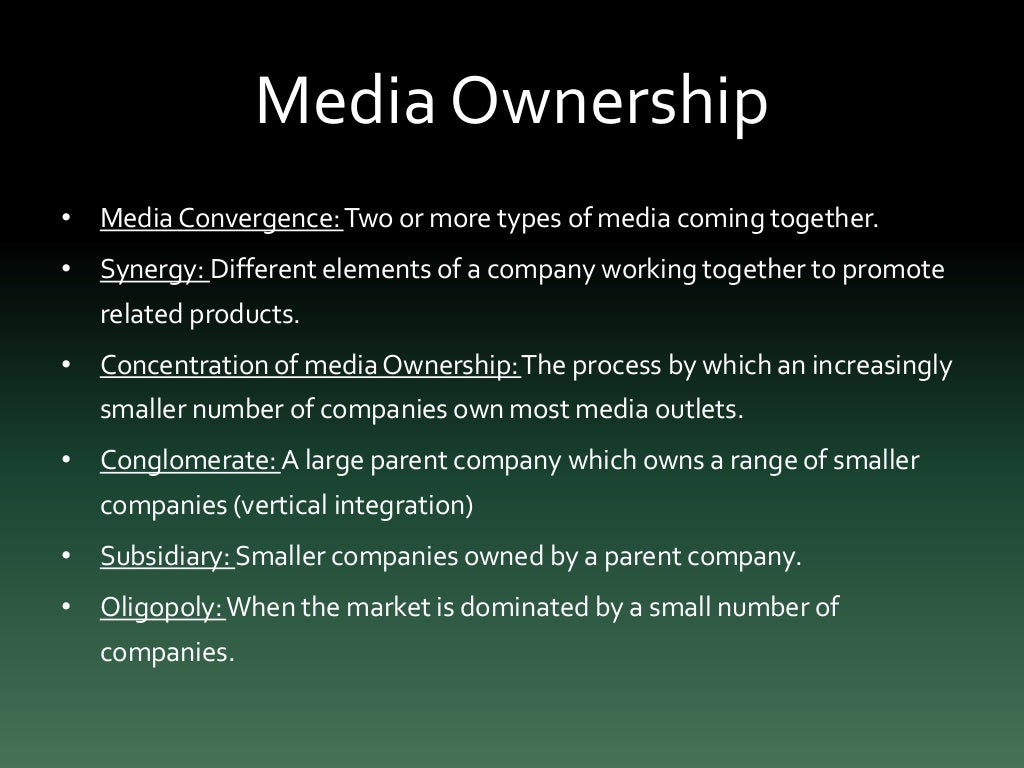 Media Ownership
