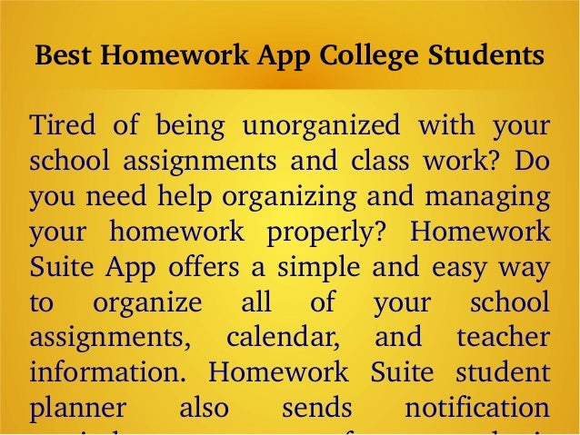 homework planner app for students homework suite best planner apps for college students