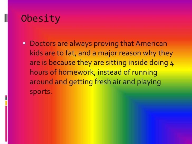 Homework bad facts because