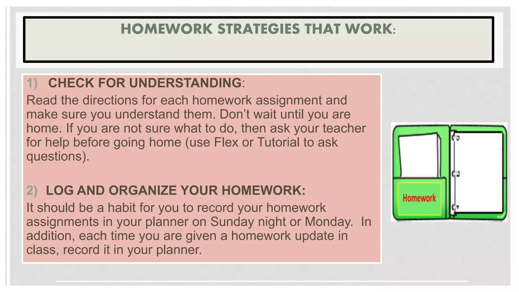 Homework PPT | PPT