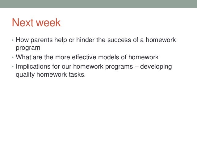 Homework research