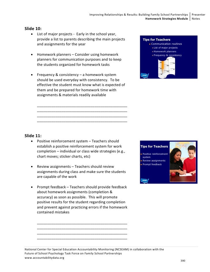 Effective homework strategies for parents