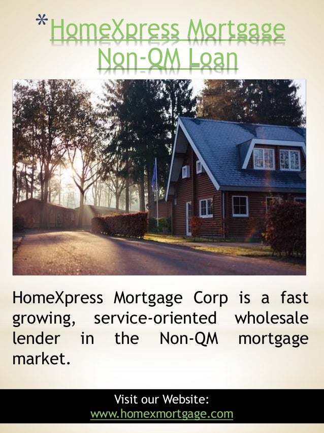 Home xpress mortgage bank statement loans