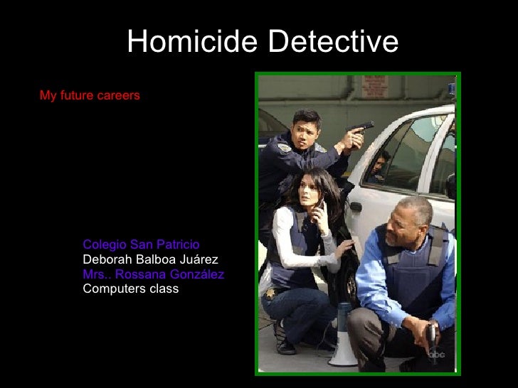 homicide detective