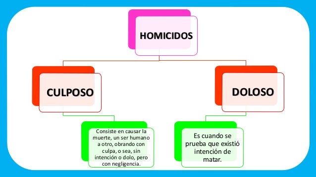 Presentación de Homicidio culposo