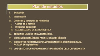 Homiletica I