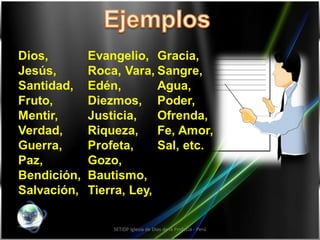 SETIDP Iglesia de Dios de la Profecía - Perú 