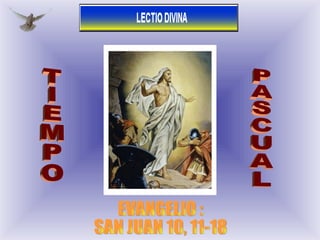 TIEMPO PASCUAL EVANGELIO : SAN JUAN 10, 11-18 