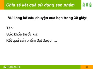 Chia sẻ kết quả sử dụng sản phẩm Vui lòng kể câu chuyện của bạn trong 30 giây: Tên:…. Sức khỏe trước kia: Kết quả sản phẩm đạt được:…. 