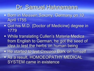Homoeopathy Introduction