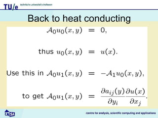 Back to heat conducting
 
