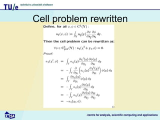 Cell problem rewritten
 