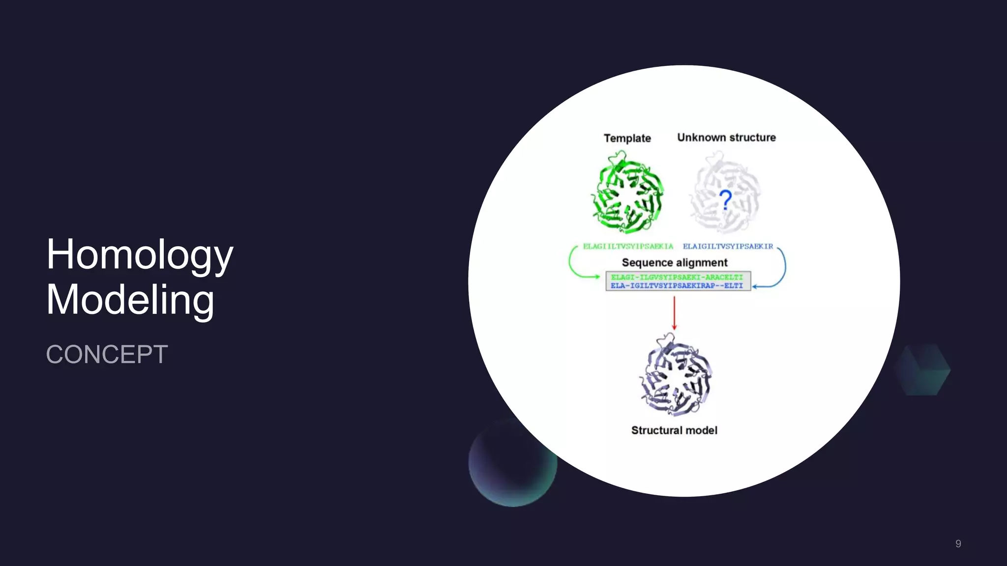 Homology modeling of proteins (ppt) | PPTX