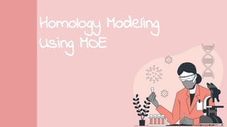 Homology Modeling
Using MOE
 
