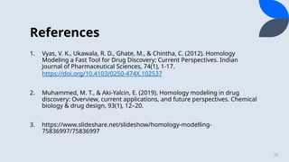 Homology modelling and generation of 3D-structure of protein (G).pptx