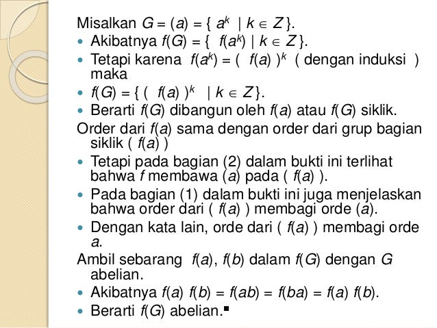 10 Contoh Soal Dan Penyelesaian Tentang Homomorfisma Ring