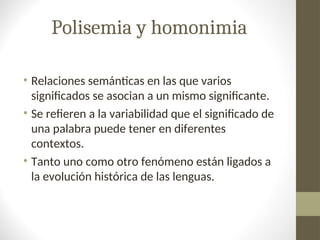 Conceptos De Homonimia Y Polisemia Para Practicar PPT conceptos-de-homonimia-y-polisemia-para-practicar-ppt