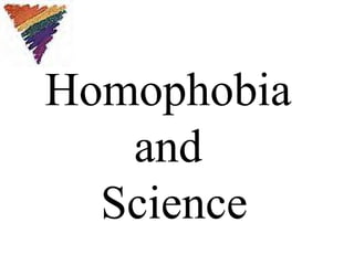Homophobia Workshop