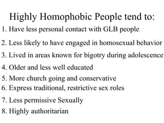Homophobia Workshop